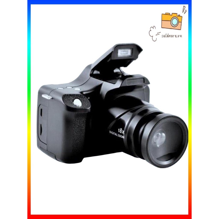 SLR Máy ảnh kỹ thuật số có thể sạc lại Ống kính góc siêu rộng Macro 3.0 inch