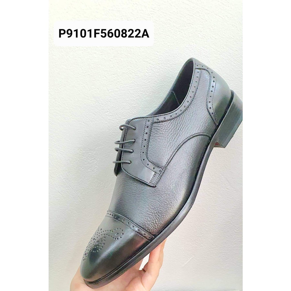 Giày nam Công Sở Pierre Cardin chính hãng màu đen Da Bò Lớp Đầu Tiên, Giày Da Nam thoáng khí, cao cấp và sang trọng