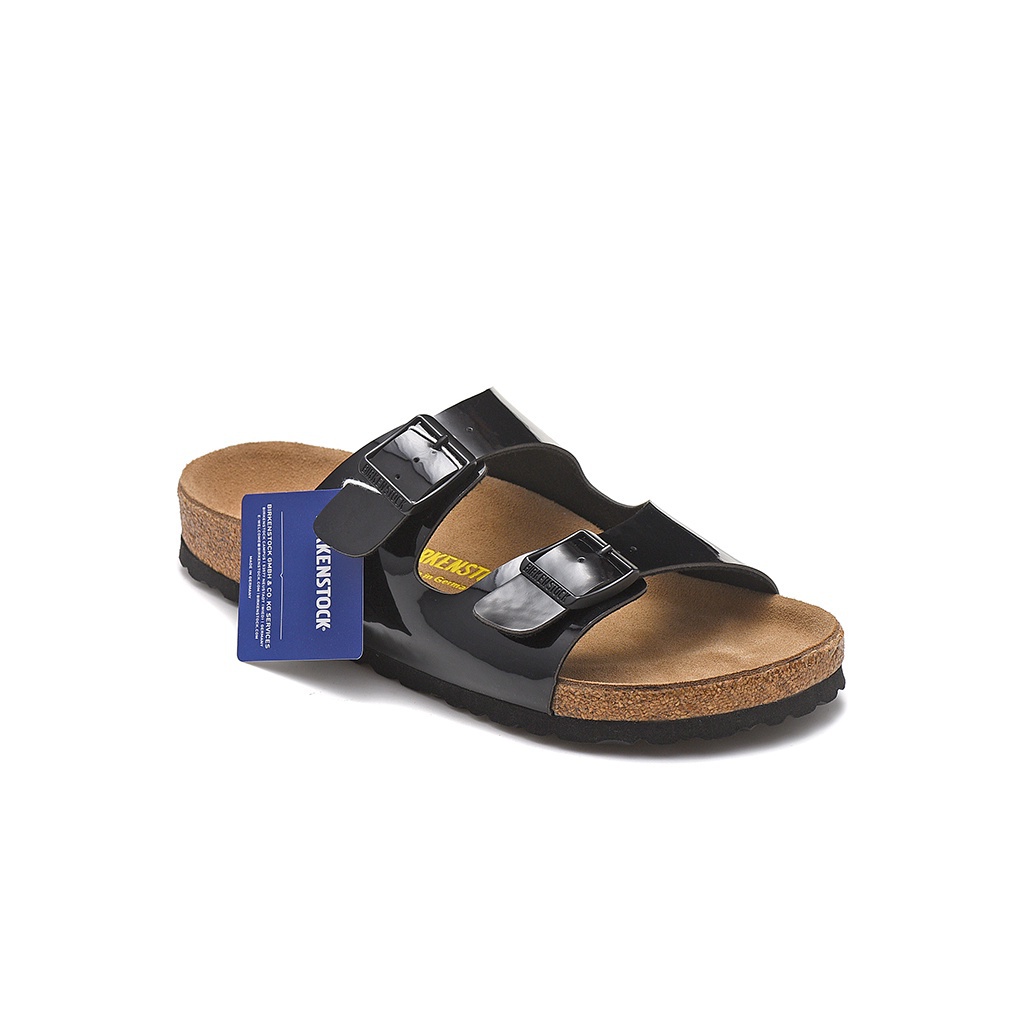 Giày sandal Birkenstock Chất Liệu Da Thoáng Khí Chống Trượt Thời Trang Cho Nam Và Nữ