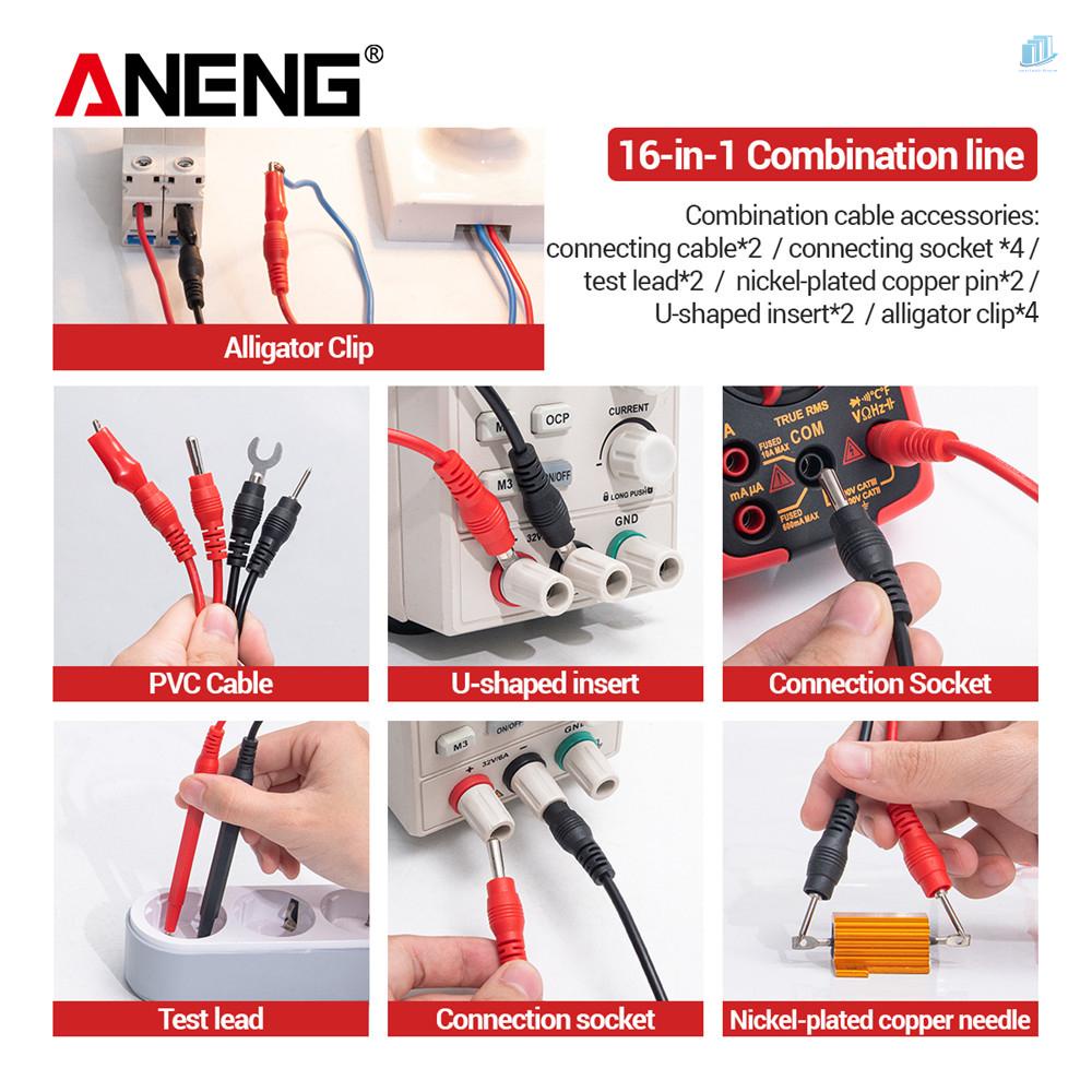 Đồng Hồ Vạn Năng Thông Minh ANENG SZ17 Màn Hình LCD 16 Trong 1 6000