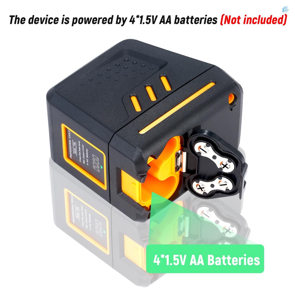 Máy Đo Bằng Laser Chuyên Nghiệp Tự Cân Bằng Ngang Và Dọc Tự Động Có Thể Điều Chỉnh Độ Sáng Red B