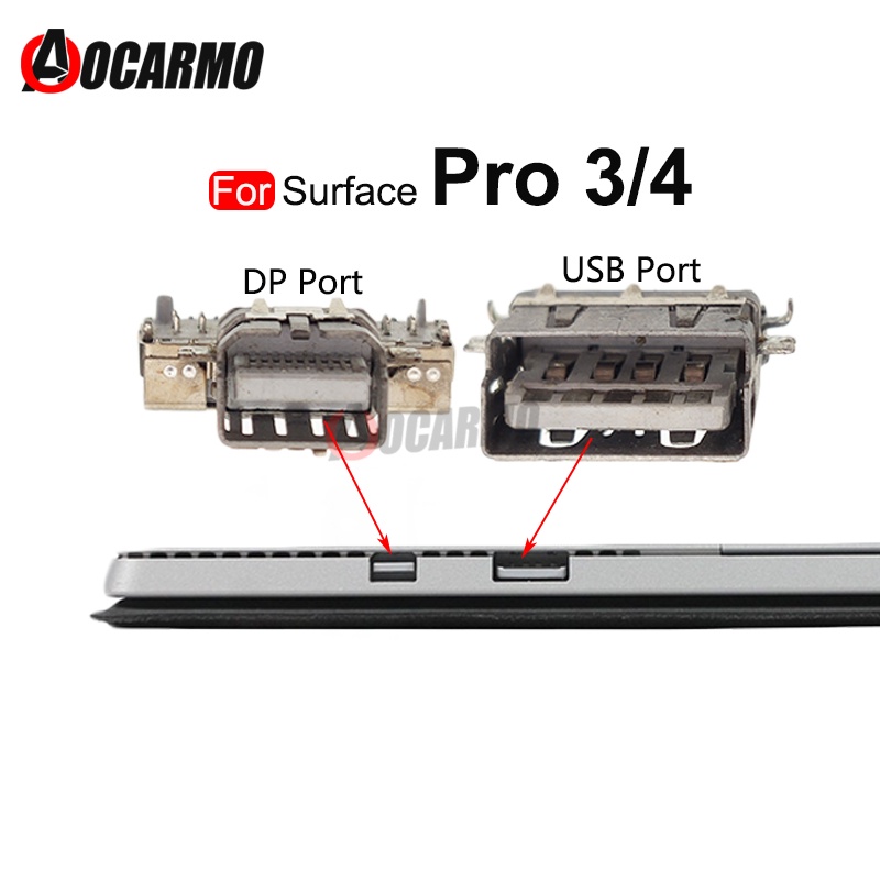 Đế Sạc Cổng USB DP Thay Thế Chuyên Dụng Cho Microsoft Surface Pro3 Pro4 Pro 3 4