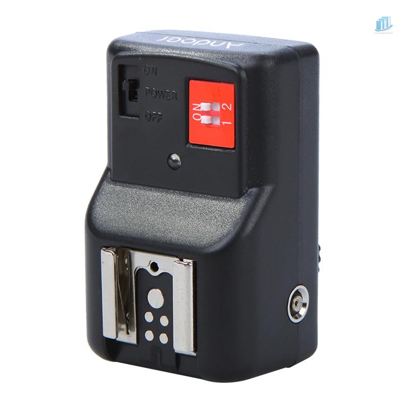 ANDOER Đèn Flash Không Dây 4 Kênh Điều Khiển Từ Xa Thông Dụng Cho Máy Ảnh DSLR