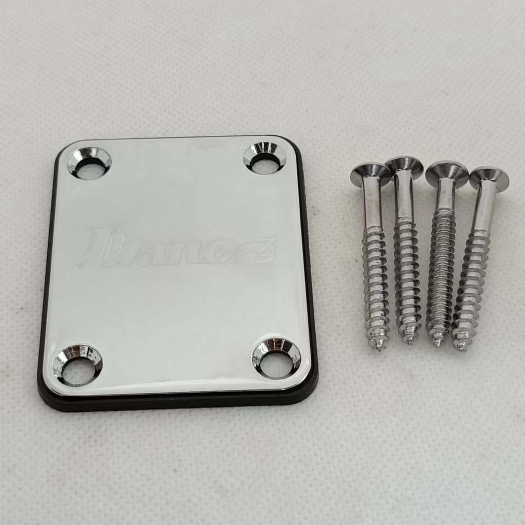 Ibanez Chrome Guitar Cổ Tấm Tiêu Chuẩn 4 Lỗ Với Ibanez Đàn Guitar Điện Phần Thay Thế