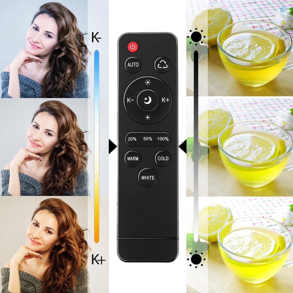 Bộ Hộp Đèn LED Chụp Ảnh Andoer 85W 2800K-5700K * 1 + 50x70cm * 1 + 2M Đứng * 1 + Điều Khiển Từ Xa