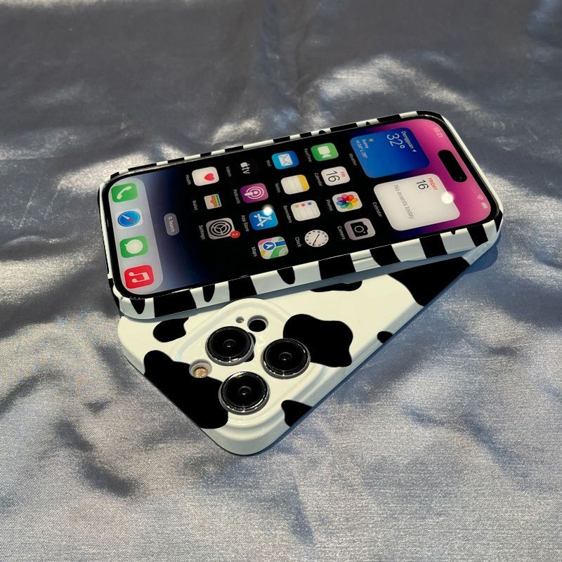 Ốp Điện Thoại Cứng Họa Tiết Ngựa Vằn Nhật Bản Hàn Quốc 13 14 xr Xs Max 12Plus C3MD