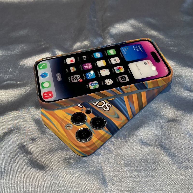 Ốp Điện Thoại Cứng In Hình Tranh Sơn Dầu Cho Iphone 8 / 7promax / 14 / 12Plus 11 xs / 13 UJRG