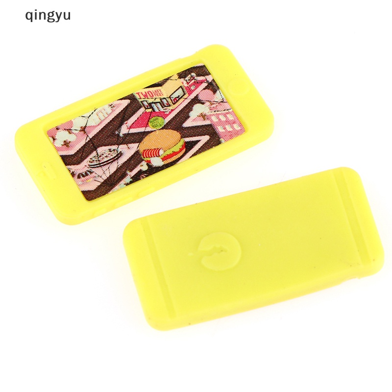 Bộ 5 Mô Hình Điện Thoại Mini Dùng Trang Trí Nhà Búp Bê