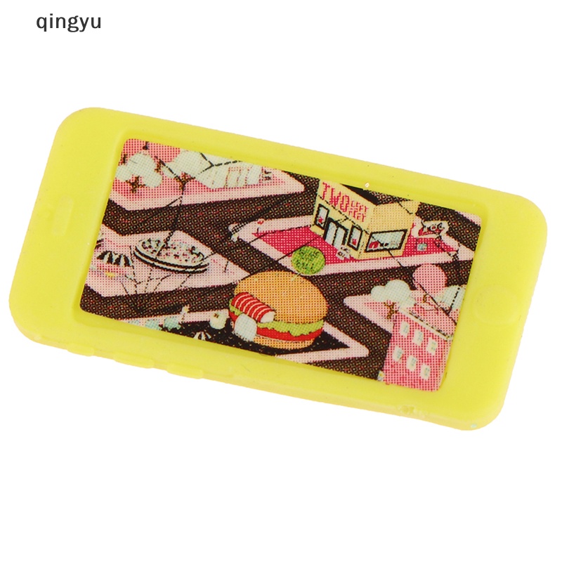 Bộ 5 Mô Hình Điện Thoại Mini Dùng Trang Trí Nhà Búp Bê