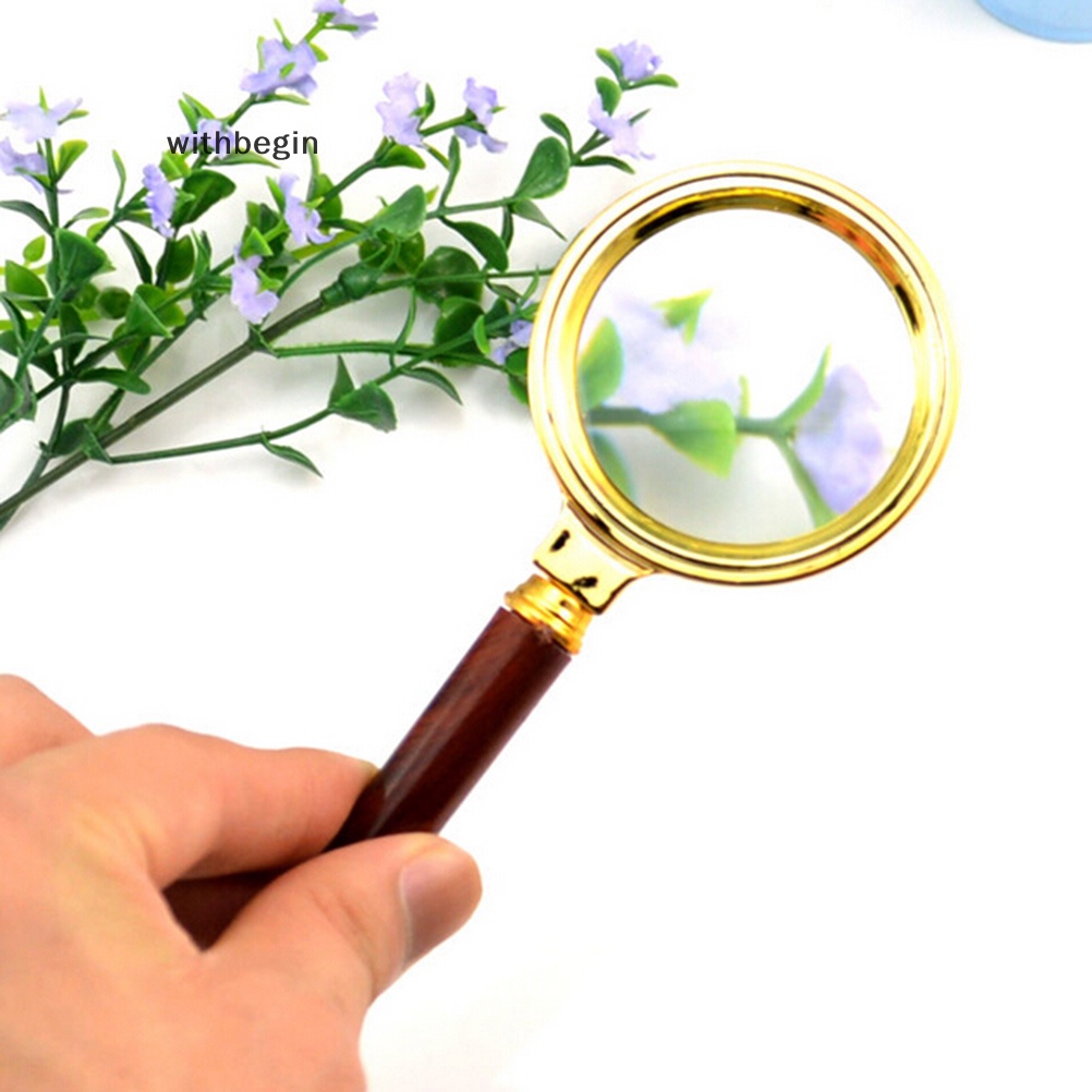 Kính Lúp Cầm Tay 80mm Phóng Đại 10X 10X Dùng Để Đọc Trang Sức
