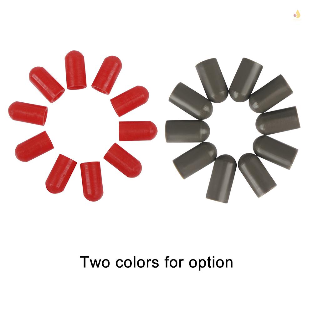 Bộ 10 Vỏ Bọc Bảo Vệ Đầu Trống Bằng Silicone Không Gây Tiếng Ồn Tiện Dụng