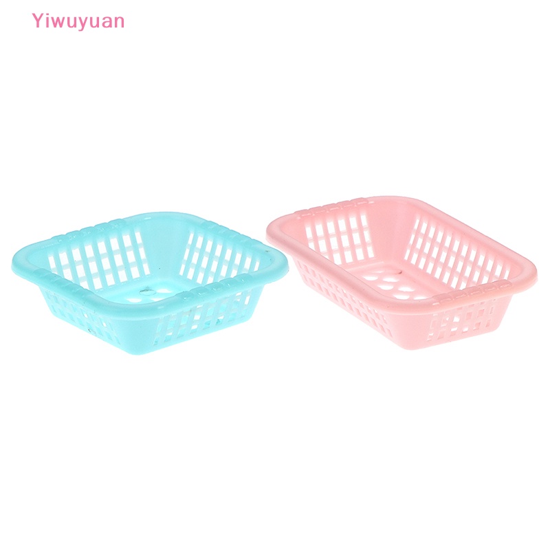 Bộ 5 Giỏ Đựng Rau Củ Quả Đồ Chơi Búp Bê Cỡ 1 / 12 Mới