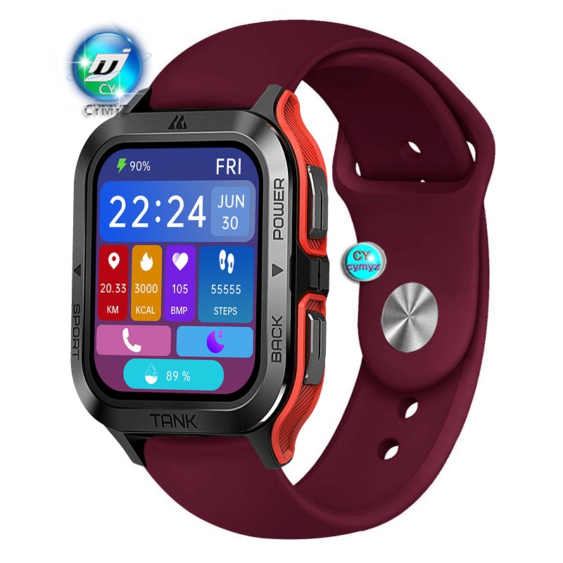 Dây Đeo Silicon Thay Thế Cho Đồng Hồ Thông Minh KOSPET TANK M2 M1 Pro M2