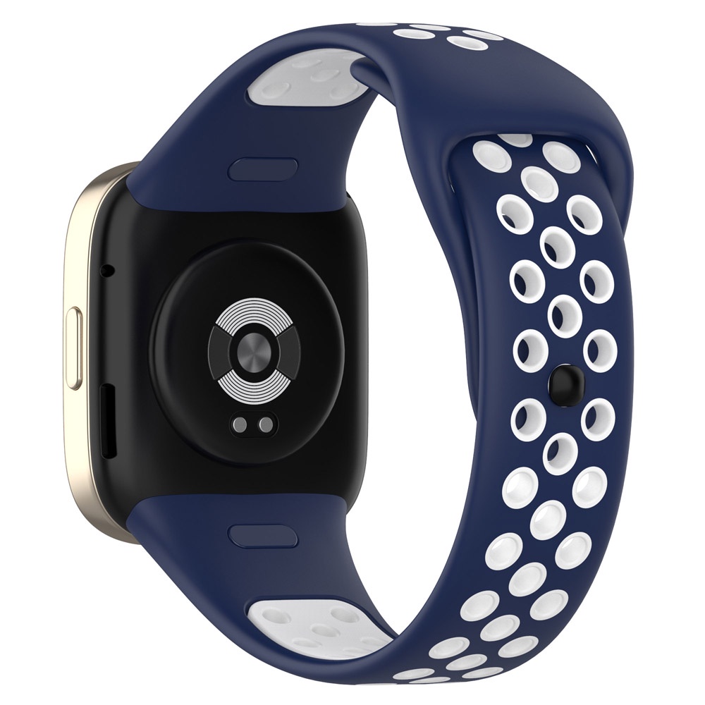 Dây Đeo Thay Thế Bằng Silicon Thoáng Khí Hai Tông Màu Cho Xiaomi Redmi Watch 3 / Redmi Smart Watch3