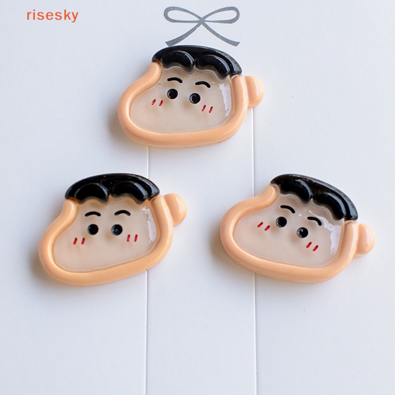 [risesky] Phụ Kiện Tóc Hoạt Hình Shin-Chans Dễ Thương Sáng Tạo Ngọt Ngào Cho Điện Thoại