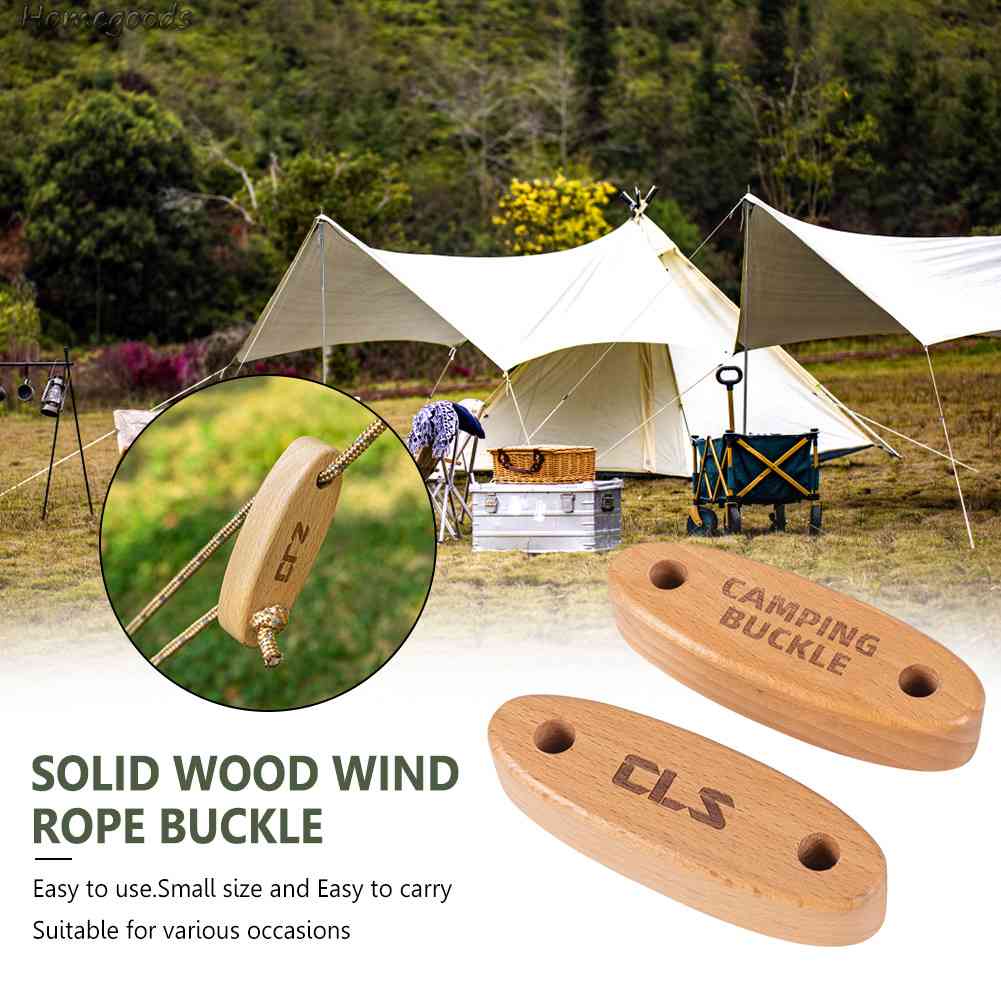 Móc Khóa Dây Lều Cắm Trại Điều Chỉnh Linh Hoạt Mới 2023