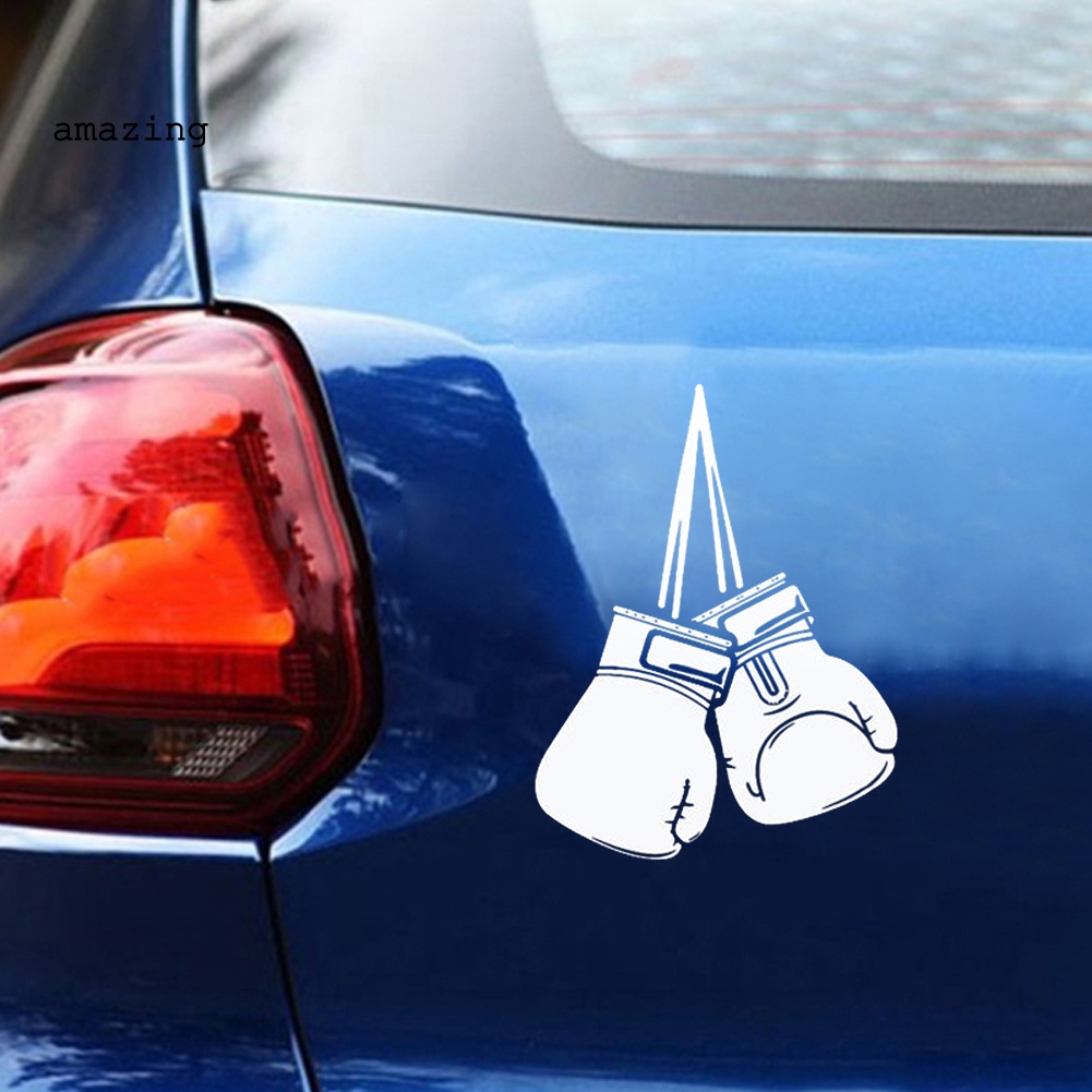 Miếng Dán Hình Găng Tay Boxing Độc Đáo Trang Trí Xe Hơi / Xe Tải