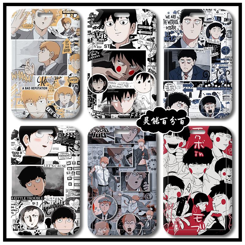 Ốp Điện Thoại Họa Tiết Hoạt Hình Mob Psycho 100