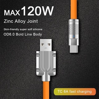 Dây Cáp Sạc Nhanh 120W 6A Type-C Dài 1m Cho Iphone