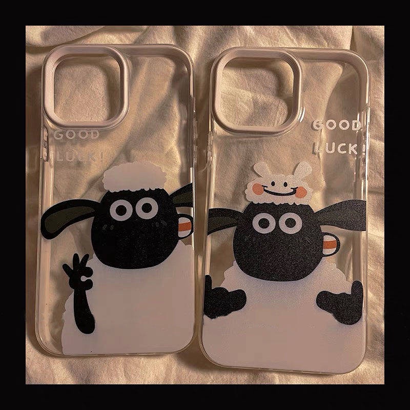 Cartoon Xiao Enyang Apple 13 Three-in-One Phone Case Iphone12promax Fashion 11 Couple 8P Female Xsxr VAup