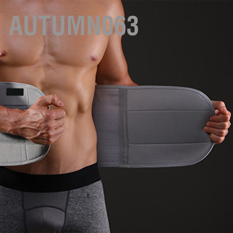 Autumn063 Thắt lưng hỗ trợ nén có thể điều chỉnh Thở thoải mái co giãn bụng Chất kết dính cho nam nữ