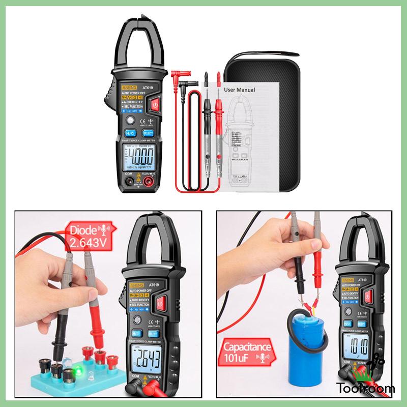 Đồng Hồ Vạn Năng Kỹ Thuật Số Cầm Tay Màn Hình LCD Chuyên Nghiệp