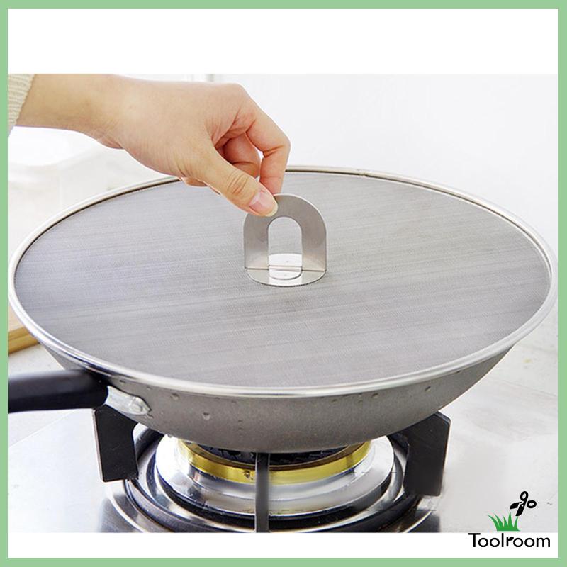 Nắp Đậy Chống Rỉ Dầu Bằng Thép Không Gỉ Tiện Dụng