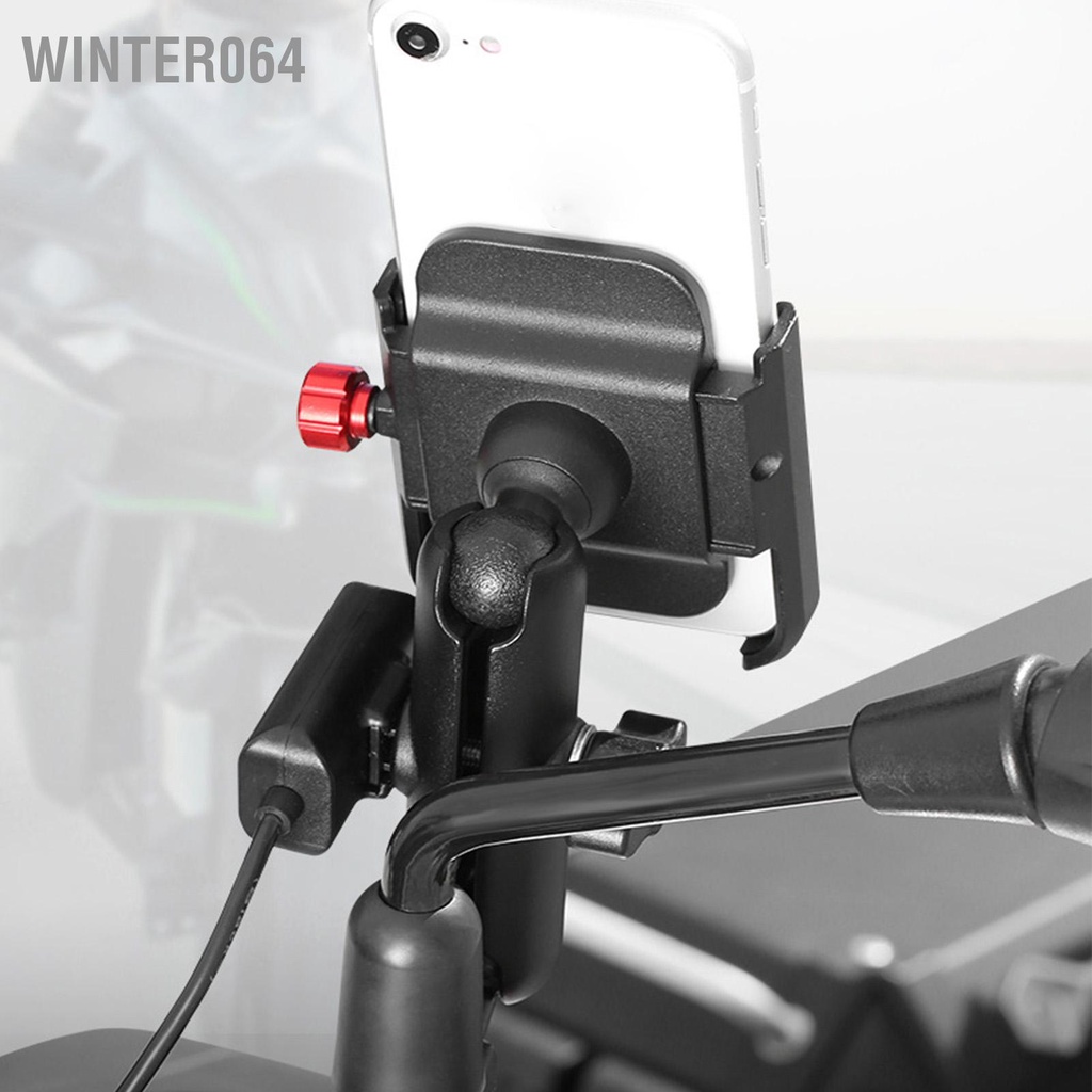 Winter064 Xe Đạp Giá Đỡ Điện Thoại Hợp Kim Nhôm Xoay Ngoài Trời Đi Di Động Cho Máy