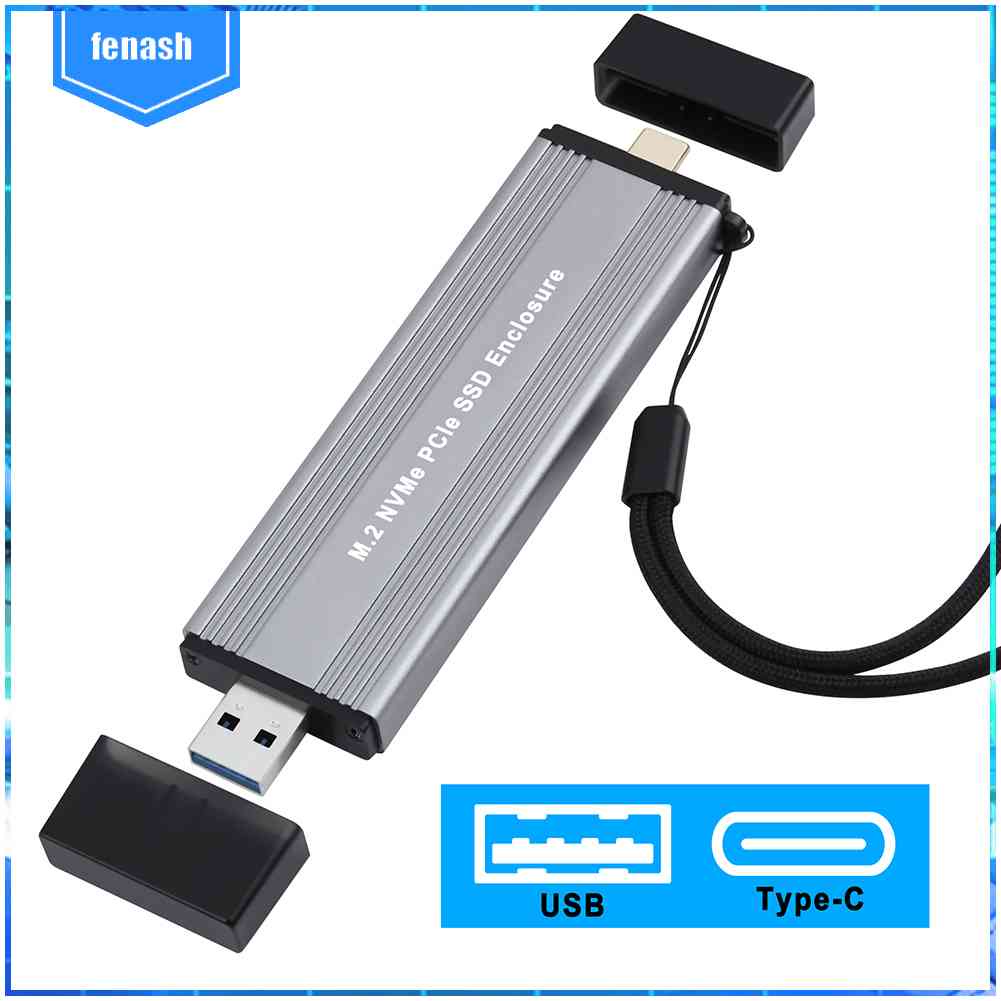 Hộp Ổ Cứng SSD W206 USB3.1 Gen2 10Gbps 10Gbps Cho M2 NVMe PCIe PCIe