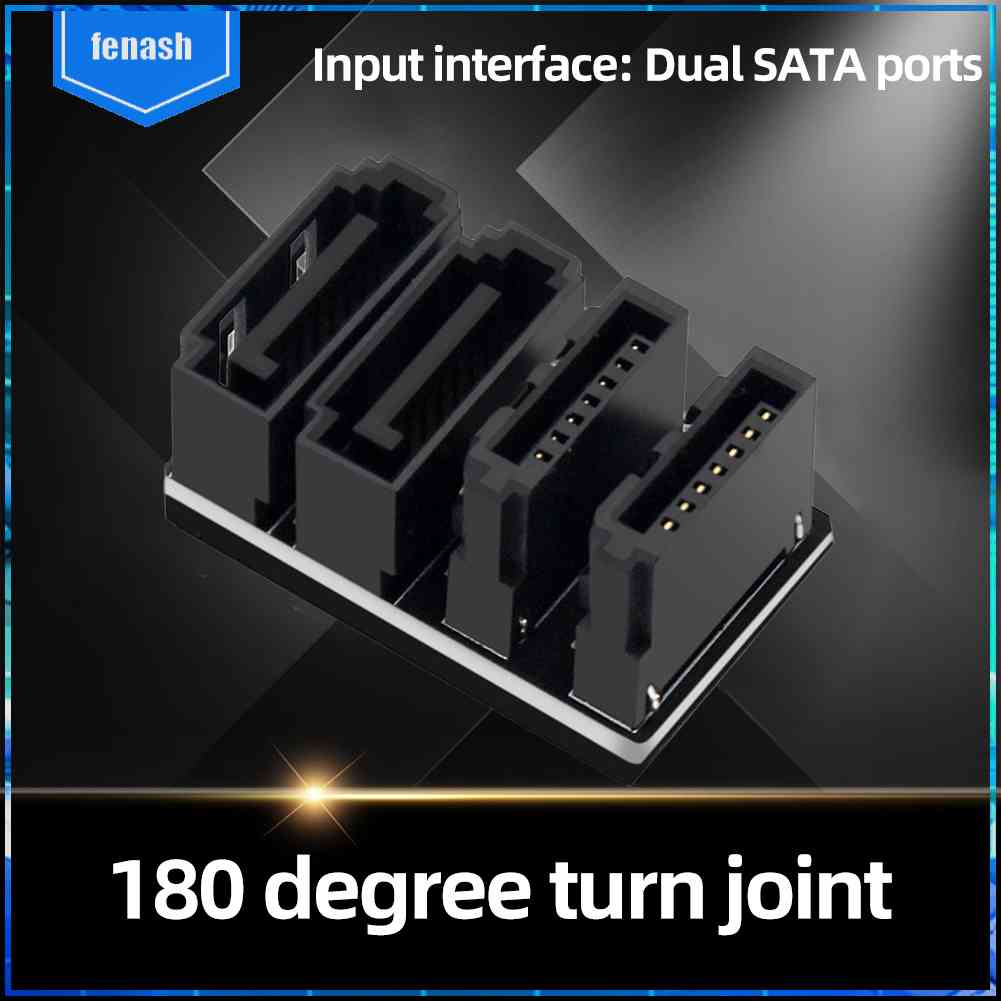 Bộ Chuyển Đổi Phích Cắm Sang Ổ Cắm SATA 7Pin 2 SATA Chuyên Dụng Cho Bo Mạch Chủ