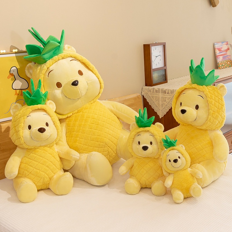 Gấu Pooh Nhồi Bông Thiết Kế Dễ Thương Dành Cho Nữ