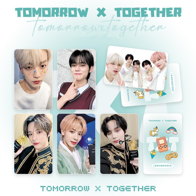 Set 6 Tấm Ảnh Lomo Card Nhóm Nhạc Kpop TOMORROW X TOGETHER