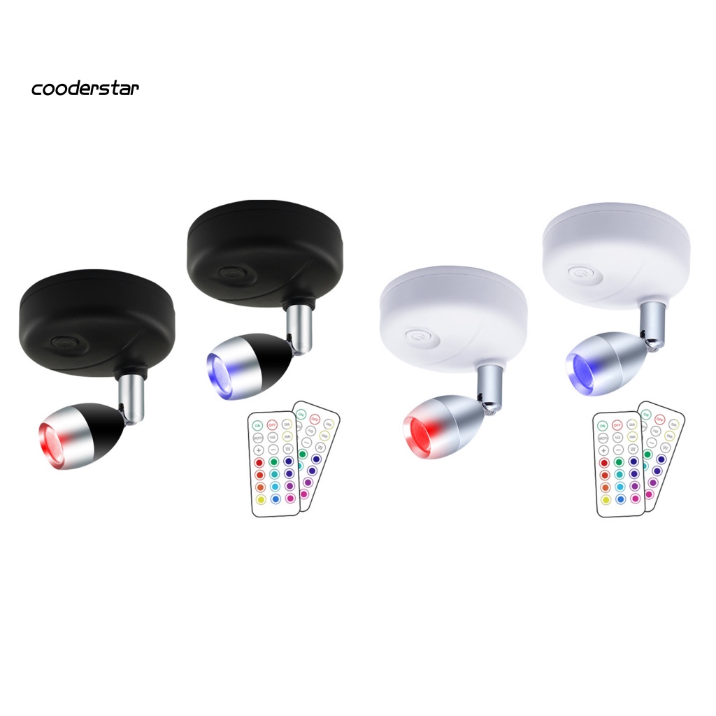 1 Bộ Đèn LED Không Dây Điều Khiển Từ Xa 13 Màu Tùy Chỉnh Đa Năng Tiện Dụng