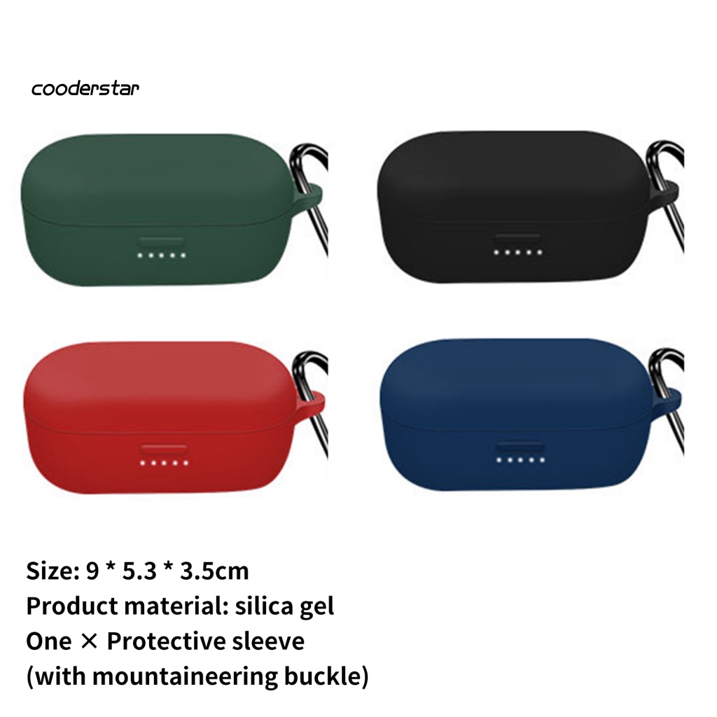 1 Cặp Vỏ Bảo Vệ Hộp Sạc Tai Nghe Bluetooth Không Dây Bằng Silicon Chất Lượng Cao