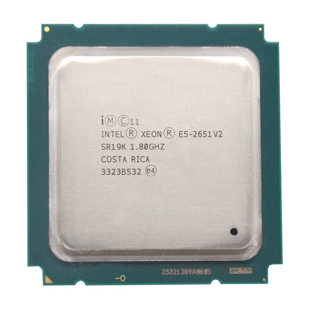 Intel e5-2603v2 e5 2609 v2 2623 e5 2637v2 2643 v2 e5 2651v2 2658 v2 2667V2 CPU lga 2011 hỗ trợ bộ xử lý bo mạch chủ X58