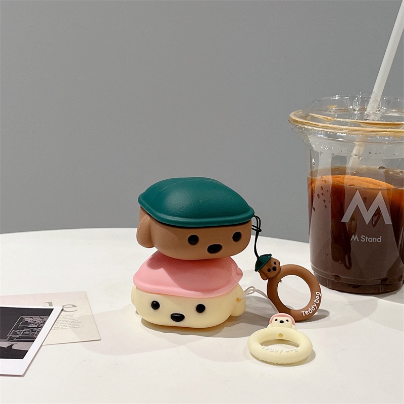 Vỏ Bảo Vệ Hộp Sạc Tai Nghe Samsung Galaxy Buds Live Bằng Silicon Mềm Hình Gấu teddy 3D Dễ Thương|Nụ Cười Buds2 2 Chất Lượng Cao Chuyên Dùng|Nụ Cười Chuyên Nghiệp Chất Lượng Cao|Vỏ Bảo Vệ Hộp Sạc Tai Nghe bluetooth Không Dây Buds2 Pro