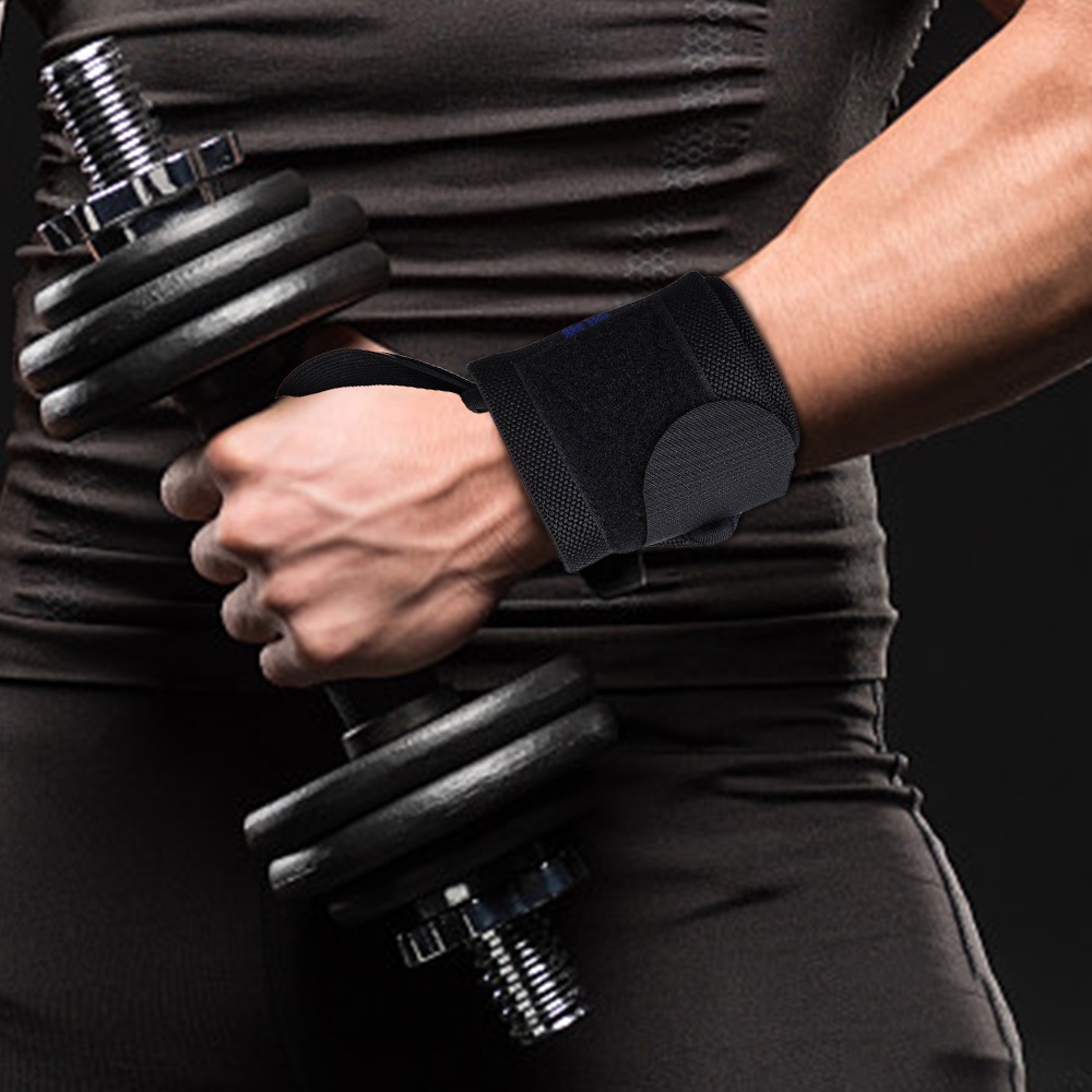 Băng Quấn Cổ Tay Mềm Mại Thoáng Khí Chống Bong Gân Có Thể Điều Chỉnh Hỗ Trợ Luyện Tập Thể Thao / Nâng Tạ