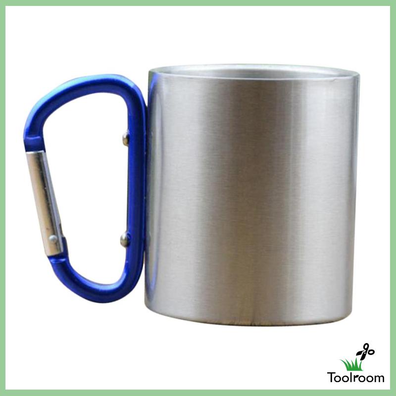 Cốc Kim Loại 150ml Dùng Đi Cắm Trại / Leo Núi Tiện Dụng