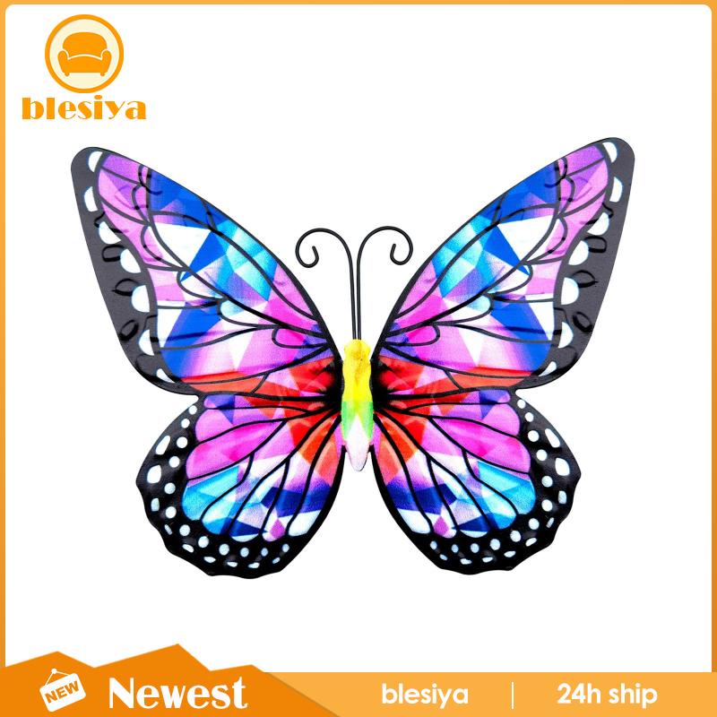 [Blesiya] Bướm Kim Loại Trang Trí Tường Ban Công Sân Vườn