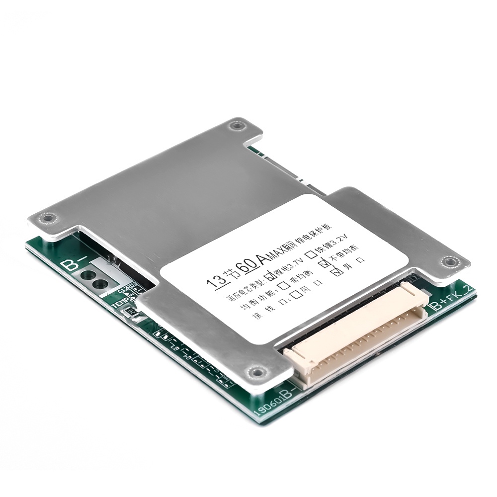 RIRIHI Bảng mạch bảo vệ pin lithium cho 13S 48V 60A