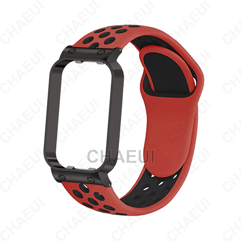 Dây Đeo Tay 2 Trong 1 Kèm Ốp Bảo Vệ Cho redmi smart band 2 / xiaomi mi band 7 pro / xiaomi smart band 8 active