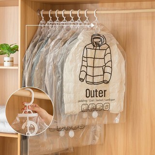 Túi Đựng Quần Áo Hút Chân Không Giúp Tiết Kiệm Diện Tích