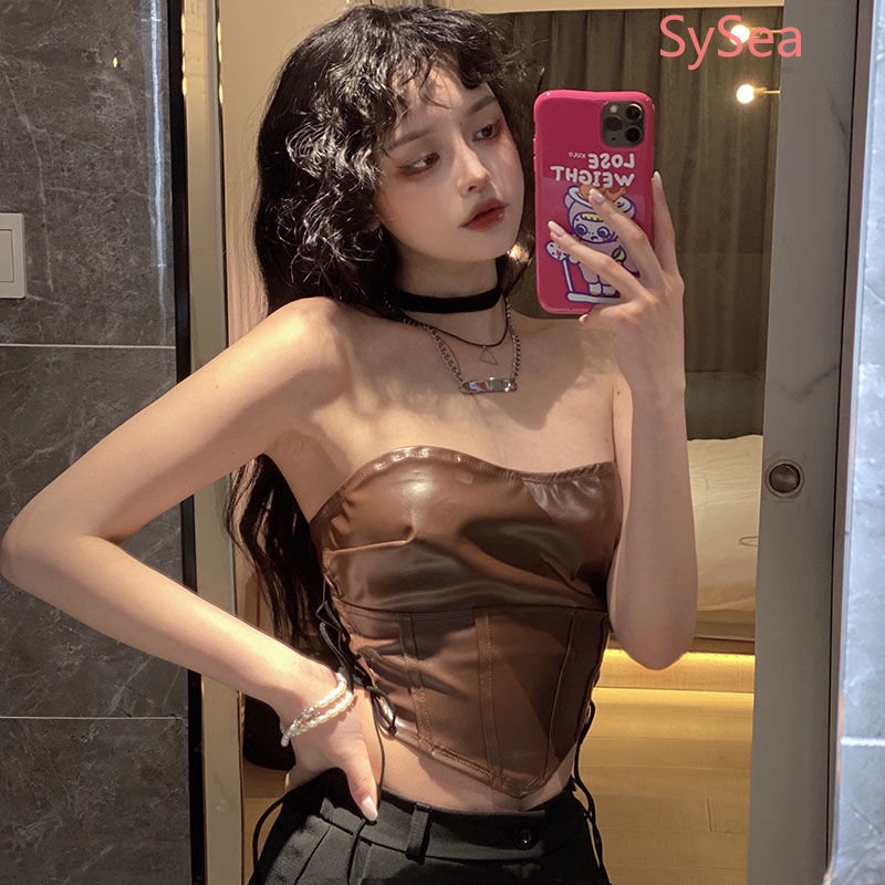 Áo Hai Dây Thiết Kế Không Đồng Đều Quyến Rũ Thời Trang Mùa Hè Dành Cho