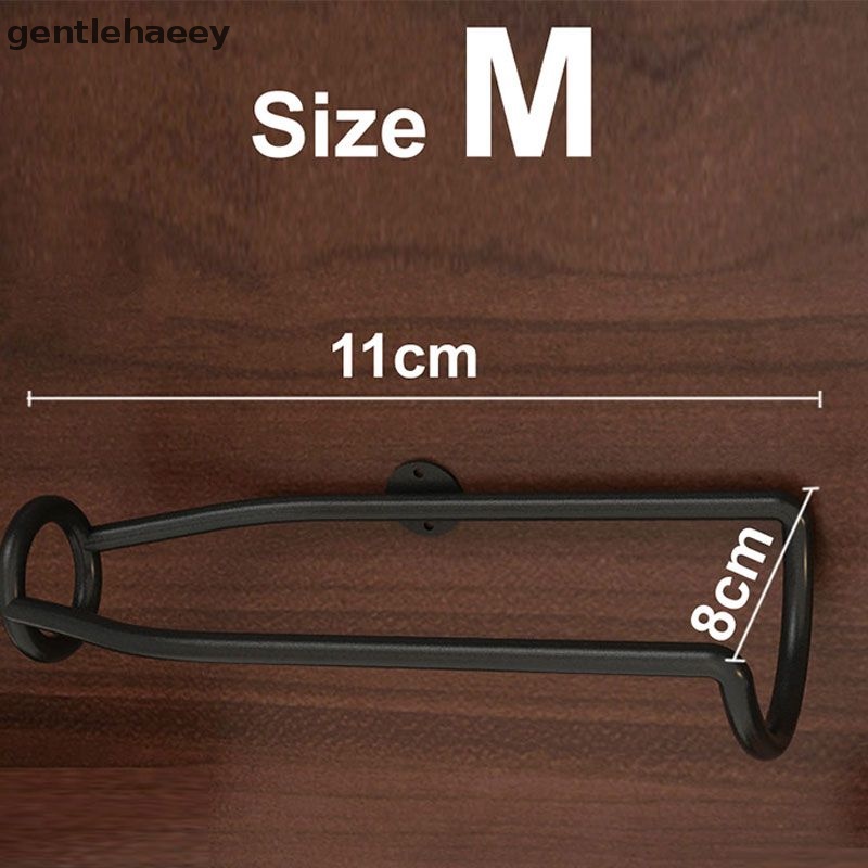 Giá Đỡ Chai Rượu Gắn Tường Bằng Kim Loại Tiện Dụng