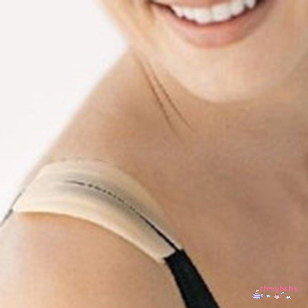 [Trong kho] 1 Dây Đeo Áo Ngực Miếng Lót Giải Nén Chống Trơn Trượt Quần Silicone Đệm Vai Cho Bé Gái Nữ [P/16]