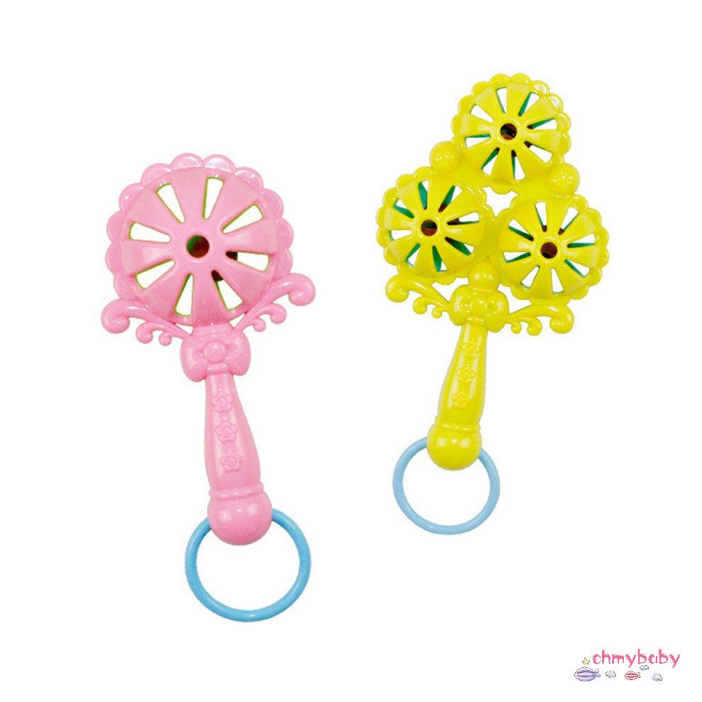 [Trong kho] 7 Cái/bộ Đồ Chơi Trẻ Em Cầm Tay Lắc Chuông Thú Vị Giáo Dục Lục Lạc Màu Sắc An Toàn Quà Tặng Cho [P/16]