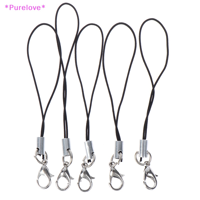 Set 10 Dây Móc Khóa USB Màu Đen Mới