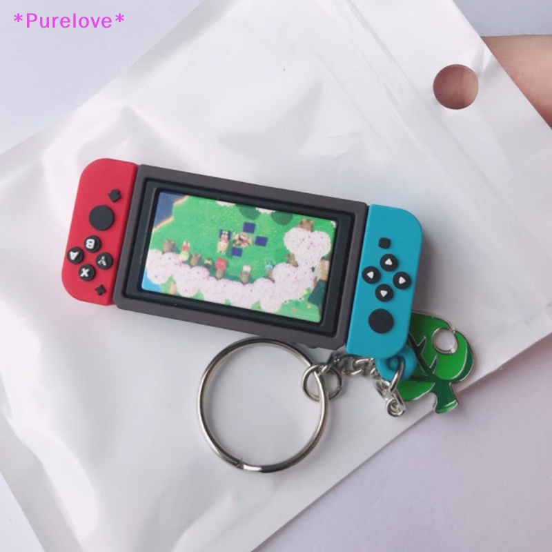 1 Móc Khóa Hình Máy Chơi Game Mario Thời Trang Áo Thun Thiết Kế Mới Năng Động Thời Trang