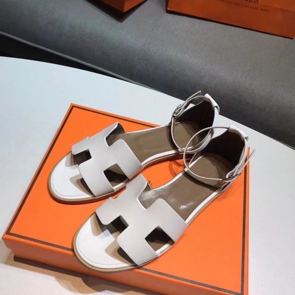 Giày Sandal Đế Bằng Hở Ngón Phong Cách Thời Trang Xuân Hè Mới 2023 Dành Cho Nữ
