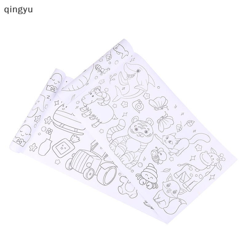 Cuộn Giấy Vẽ Graffiti 2m Màu Sắc Đa Dạng Cho Bé